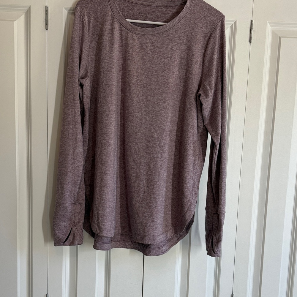 Athleta Heather Long Sleeve Top